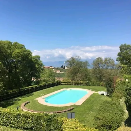 公寓 Romantico Appartamento Nel Castello Con Piscina